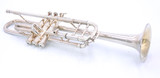From The Brad Goode Collection: Keefer Trumpet in Silver Plate 