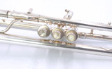 From The Brad Goode Collection: Keefer Trumpet in Silver Plate 