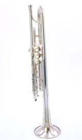 From The Brad Goode Collection: Keefer Trumpet in Silver Plate 