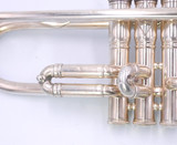 From The Brad Goode Collection: Keefer Trumpet in Silver Plate 