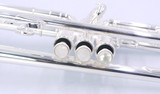 The fantastic Shires  BLW  Trumpet in silver plate BACK IN STOCK!  