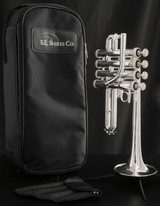 Amazing Shires Model 9Y Custom Series Piccolo Trumpet in Silver Plate!