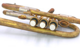 Wonderful  Pre-Owned Chicago Monette STC Eb Trumpet in Raw Brass