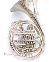 Pre-Owned Conn F/Bb 8D Double French Horn in Silver Plate w/ Detached bell