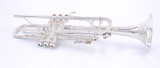 Pre-Owned Bach Stradivarius Artisan Trumpet in Silver Plate 