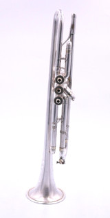 1925 King Liberty Trumpet in Silver Plate 