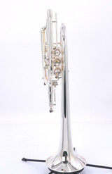 The Amazing Schagerl Raweni Bb Rotary Pre-Owned Trumpet in Silver Plate