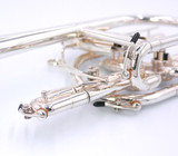 The Amazing Schagerl Raweni Bb Rotary Pre-Owned Trumpet in Silver Plate