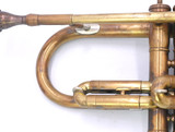 1952 Olds Studio Cornet in Raw Brass w/Nickel flare 