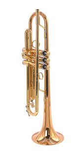 Excellent Condition  Scodwell "Mike Vax" Trumpet w/ Rose brass bell in Clear Lacquer 