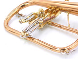 Red Brass Beauty:  Carol Brass 6200-rss Flugelhorn in lacquer