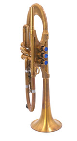 Pre-Owned Harrelson Muse Trumpet in Raw Brass