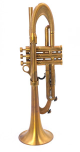 Pre-Owned Harrelson Muse Trumpet in Raw Brass