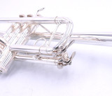 Pre-Owned Carolbrass CTR-5062H-GSS-CS C Trumpet in Silver Plate