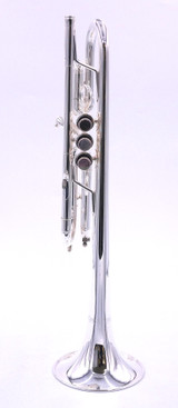 Pre-Owned Carolbrass CTR-5062H-GSS-CS C Trumpet in Silver Plate