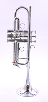 Pre-Owned Carolbrass CTR-5062H-GSS-CS C Trumpet in Silver Plate