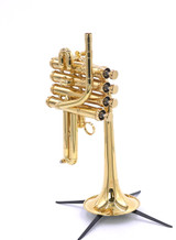 Amazing  CarolBrass 7775  Bb/A Piccolo Trumpet in lacquer!
