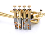 Amazing  CarolBrass 7775  Bb/A Piccolo Trumpet in lacquer!