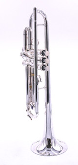 B&S "Benny Brown" Model Personality Trumpet in Silver Plate