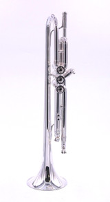Back in Stock! B&S  Challenger I  3137 Trumpet in silver plate