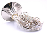New and In Stock! Hans Hoyer HH6801NSA-1-0 Double French Horn in Nickel Silver 