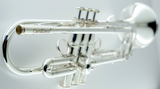 CarolBrass Professional 5060H-GSS in silver plate:  a Great first Pro Trumpet!