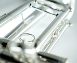 CarolBrass Professional 5060H-GSS in silver plate:  a Great first Pro Trumpet!