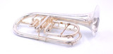 Pre Owned Adams Custom Series F4 Flugelhorn in Silver Plate 