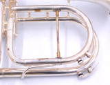 Pre Owned Adams Custom Series F4 Flugelhorn in Silver Plate 