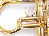 From The Fred Mills Collection: Yamaha YTR-6610S Eb Trumpet/Cornet Hybrid in Gold Plate