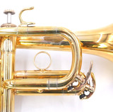 From The Fred Mills Collection: Yamaha YTR-6610S Eb Trumpet/Cornet Hybrid in Gold Plate