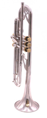 ACB Blowout Sale! Jinbao Professional Trumpet in Nickel Silver Plate
