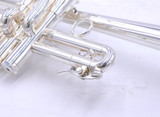 Pre-Owned Schilke E3L Eb/D Trumpet in Silver Plate 