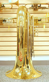 Eastman EBC836  6/4  CC  tuba in clear lacquer   (with Rotax valve)