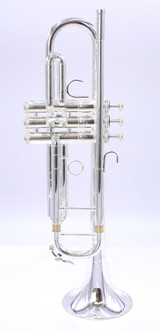 S.E. Shires Model B Trumpet in Silver Plate  open box demo!