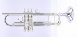 S.E. Shires Model B Trumpet in Silver Plate  open box demo!
