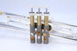 S.E. Shires Model B Trumpet in Silver Plate  open box demo!