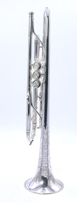 1930's King Liberty Trumpet In Silver Plate 