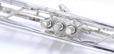 1930's King Liberty Trumpet In Silver Plate 
