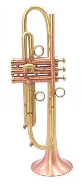 The Beautiful Bell BT7-345 Trumpet w/430 Bimetal Bell In Clear Lacquer SN: 1217