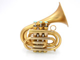 The  Brasspire Pocket Trumpet P7 in Matte Gold Lacquer: Maybe the best pocket trumpet out there?
