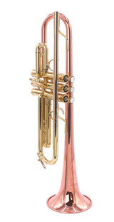 The Beautiful Schilke HC2 Trumpet in Clear Lacquer  with copper bell!