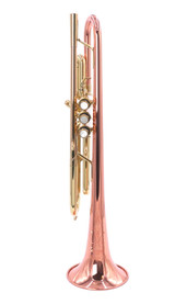 The Beautiful Schilke HC2 Trumpet in Clear Lacquer  with copper bell!