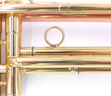 The Beautiful Schilke HC2 Trumpet in Clear Lacquer  with copper bell!