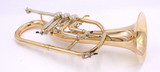 Schagerl Killer King Flugelhorn in Polished Raw Brass