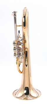 Schagerl Killer King Flugelhorn in Polished Raw Brass