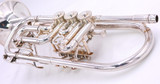 Pre-Owned Yamaha YTR-948FFMS C Rotary Trumpet in Silver Plate 