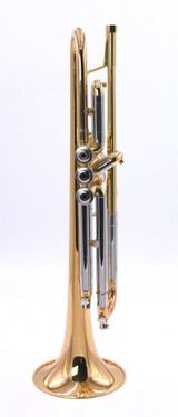 Pre-Owned Manchester Brass RL-GB Professional Trumpet in Clear Lacquer 