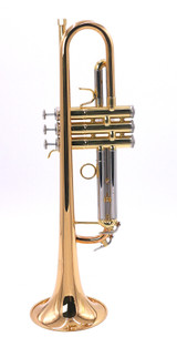 Pre-Owned Manchester Brass RL-GB Professional Trumpet in Clear Lacquer 