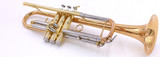 Pre-Owned Manchester Brass RL-GB Professional Trumpet in Clear Lacquer 